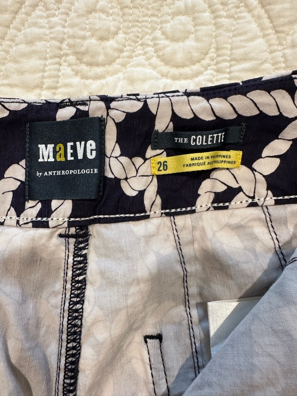 Maeve “Colette” style size 26 high rise wide leg pants - Picture 8 of 13